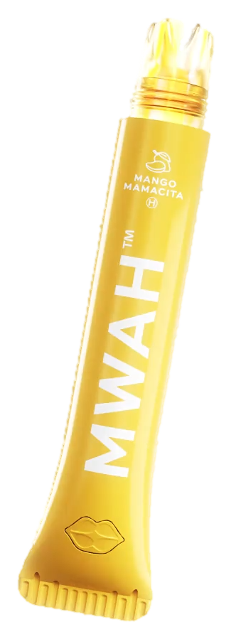 Mwah Mango Mamacita 1G disposable lip gloss vape pen