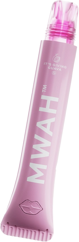 Mwah It's Giving Guava 1G disposable lip gloss vape pen