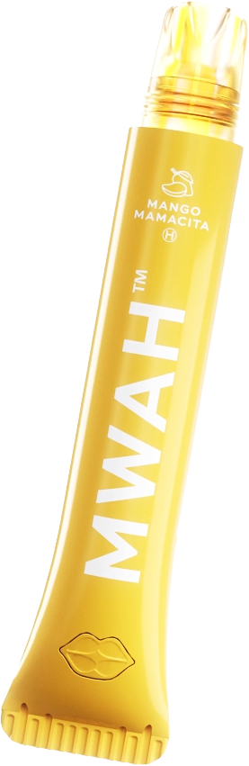 Mwah Mango Mamacita 1G disposable lip gloss vape pen