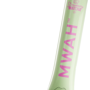 Mwah Strawberry Matcha 1G disposable lip gloss vape pen